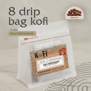 Kopi Drip Bali Kintamani 100% Arabika - Single Origin Isi 8 Drip Bag