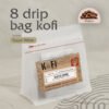 Kopi Drip Gayo Wine 100% Arabika - Single Origin Isi 8 Drip Bag