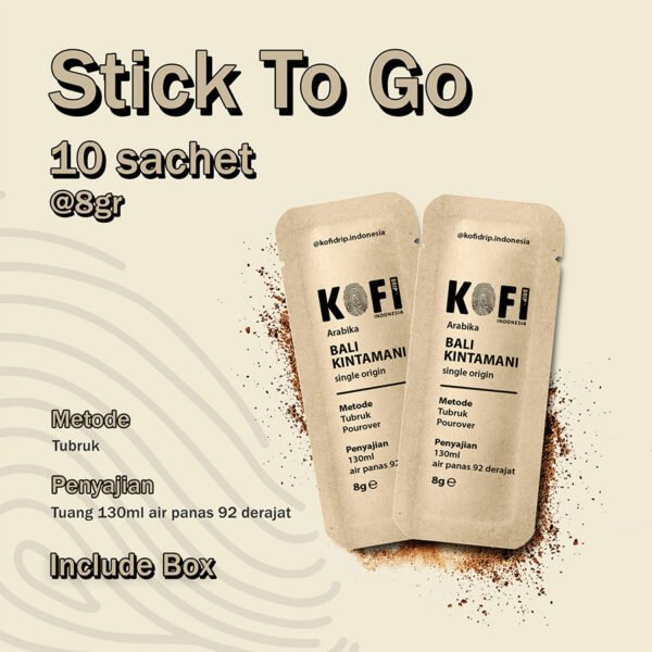 Kopi Tubruk Papua Wamena 100% Arabica – Single Origin Sachet 8g