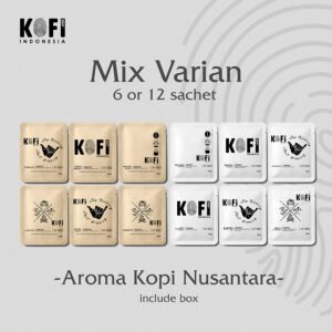 Kopi Drip Aceh Gayo 100% Robusta - Single Origin Isi 8 Drip Bag