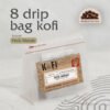 Kopi Drip Petik Merah 100% Robusta - Single Origin Isi 8 Drip Bag