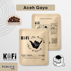 Kopi Drip Aceh Gayo 100% Robusta – Single Origin 10g