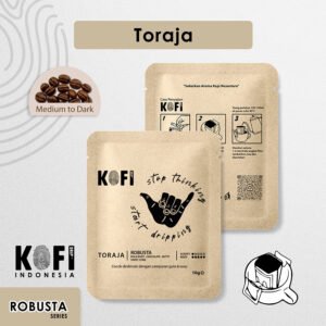 Kopi Drip Toraja 100% Robusta – Single Origin 10g
