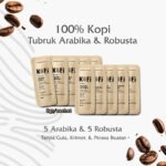 Kopi Tubruk Mix Arabika & Robusta – Single Origin Sachet 8g